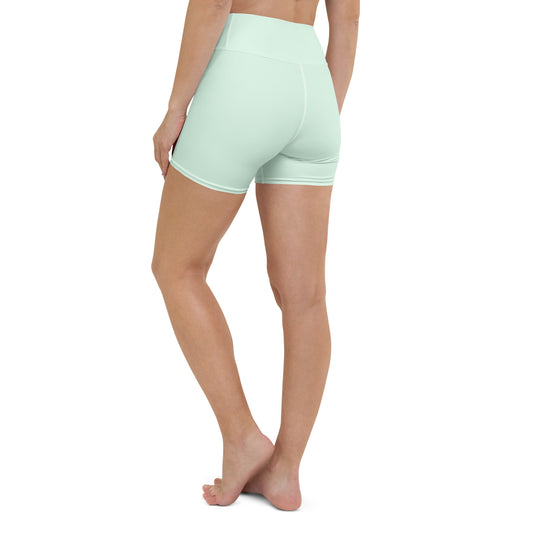 Womens High Waist Yoga Shorts Australia Honeydew