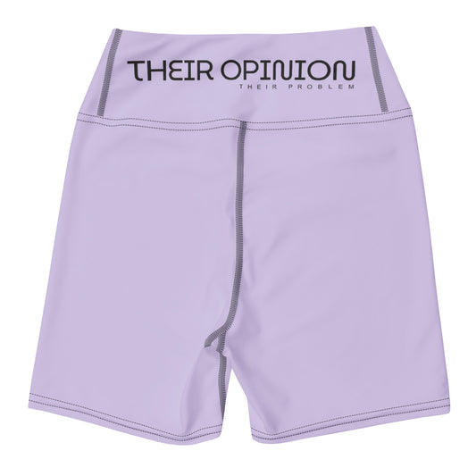 Their Opinion Their Problem Yoga Shorts Australia
