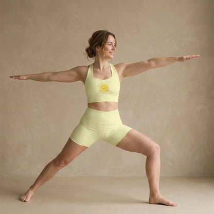 Soft Heart Strong Mind Recycled Longline Sports Bra | Vibewear - VibeWear