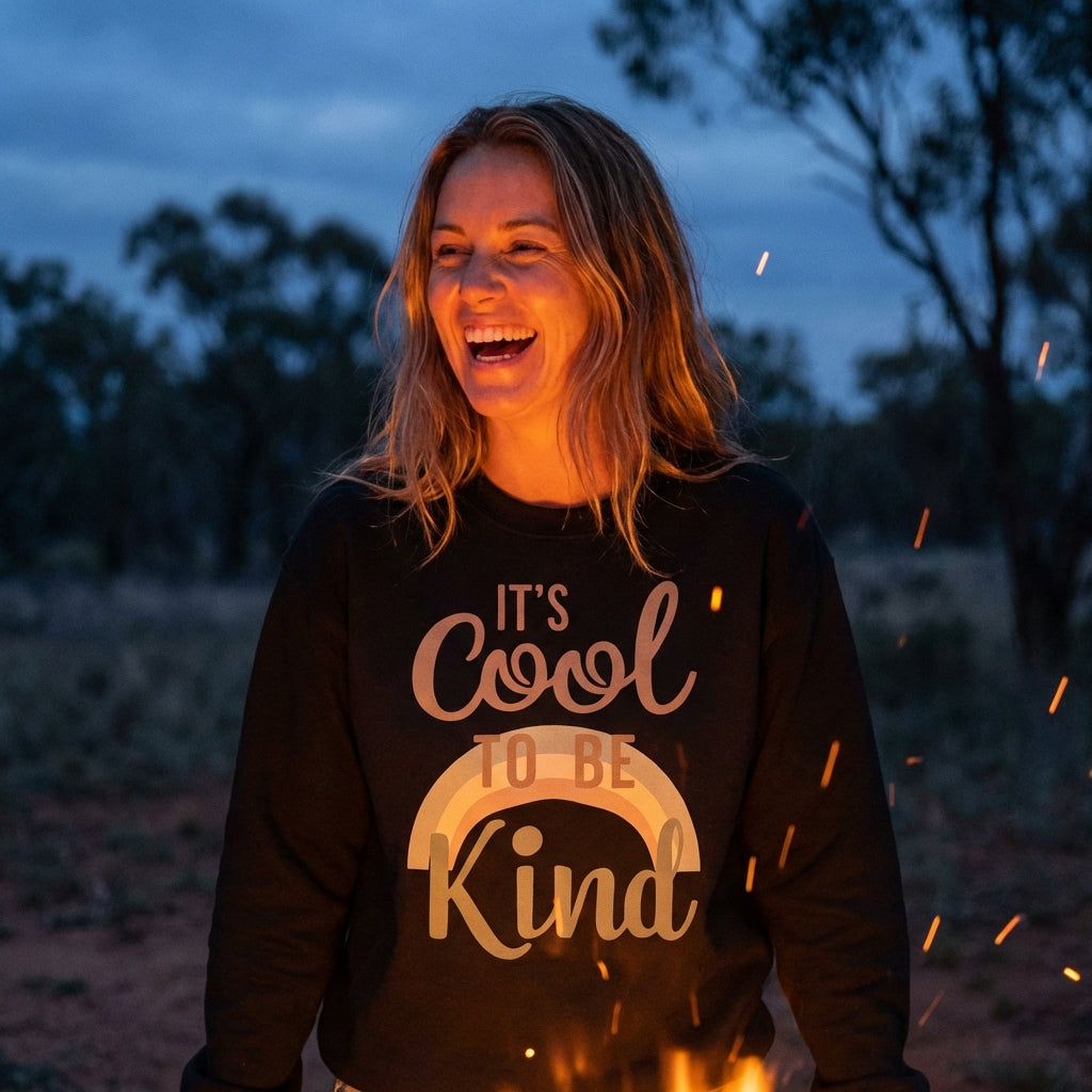 'It's Cool to be Kind' Classic Sweatshirt - VibeWear