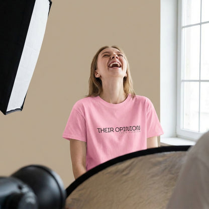 Their Opinion Their Problem Women’s Crop Top | Vibewear