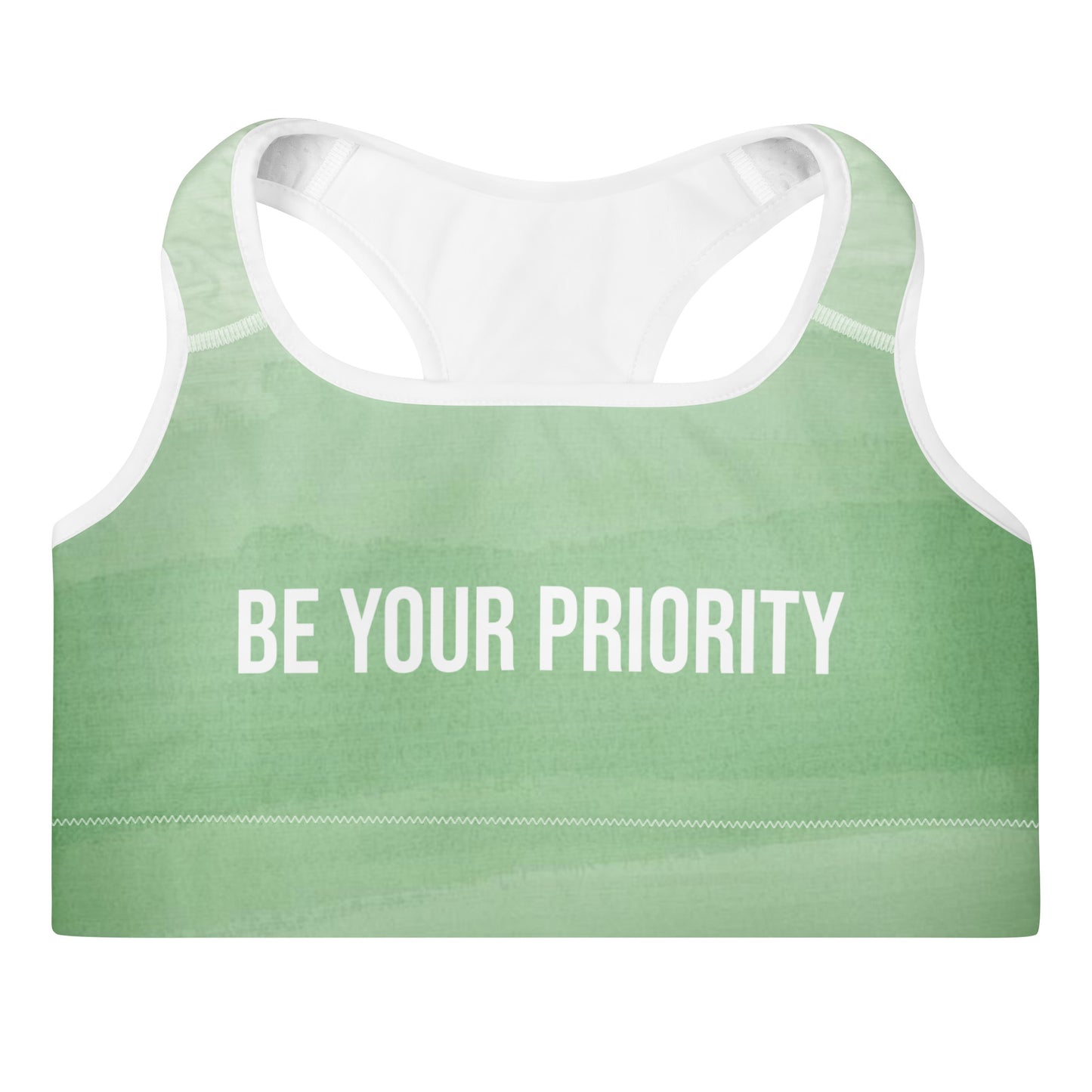 VibeWear supportive sports bra racerback