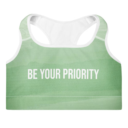 VibeWear supportive sports bra racerback