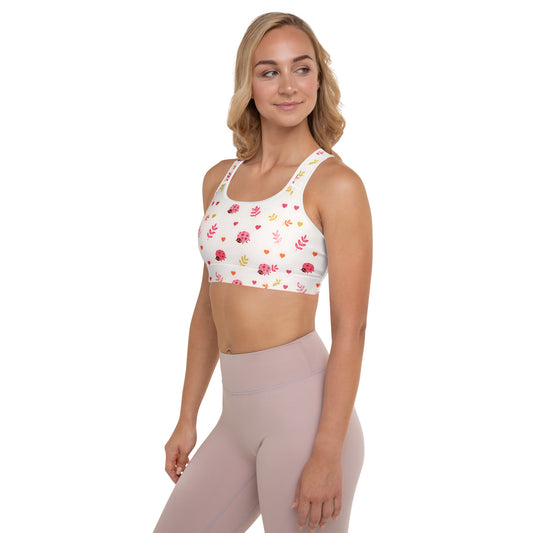Womens Padded Sports Bra Australia Ladybird Daydream