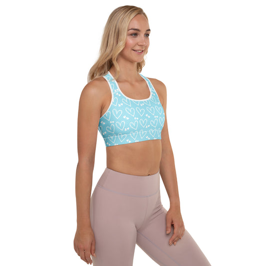 sweetheart skies womens padded sports bra australia activewear