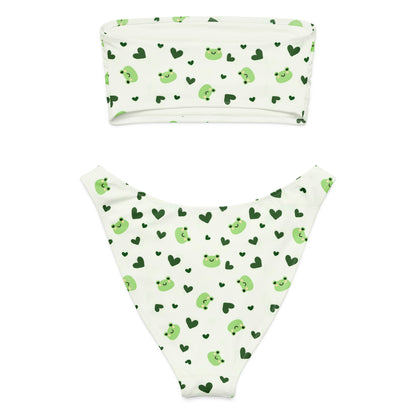 Lily Love Bandeau Bikini Set | VibeWear