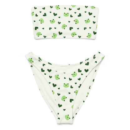 Lily Love Bandeau Bikini Set | VibeWear