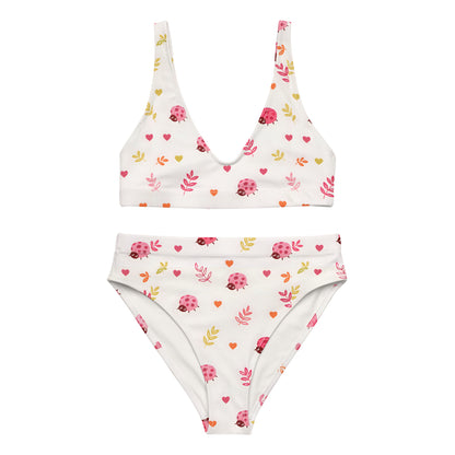Ladybird Daydream High Waisted Bikini Set | VibeWear