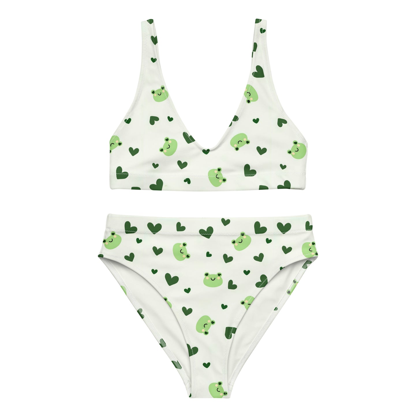 Lily Love High Waisted Bikini Set | VibeWear