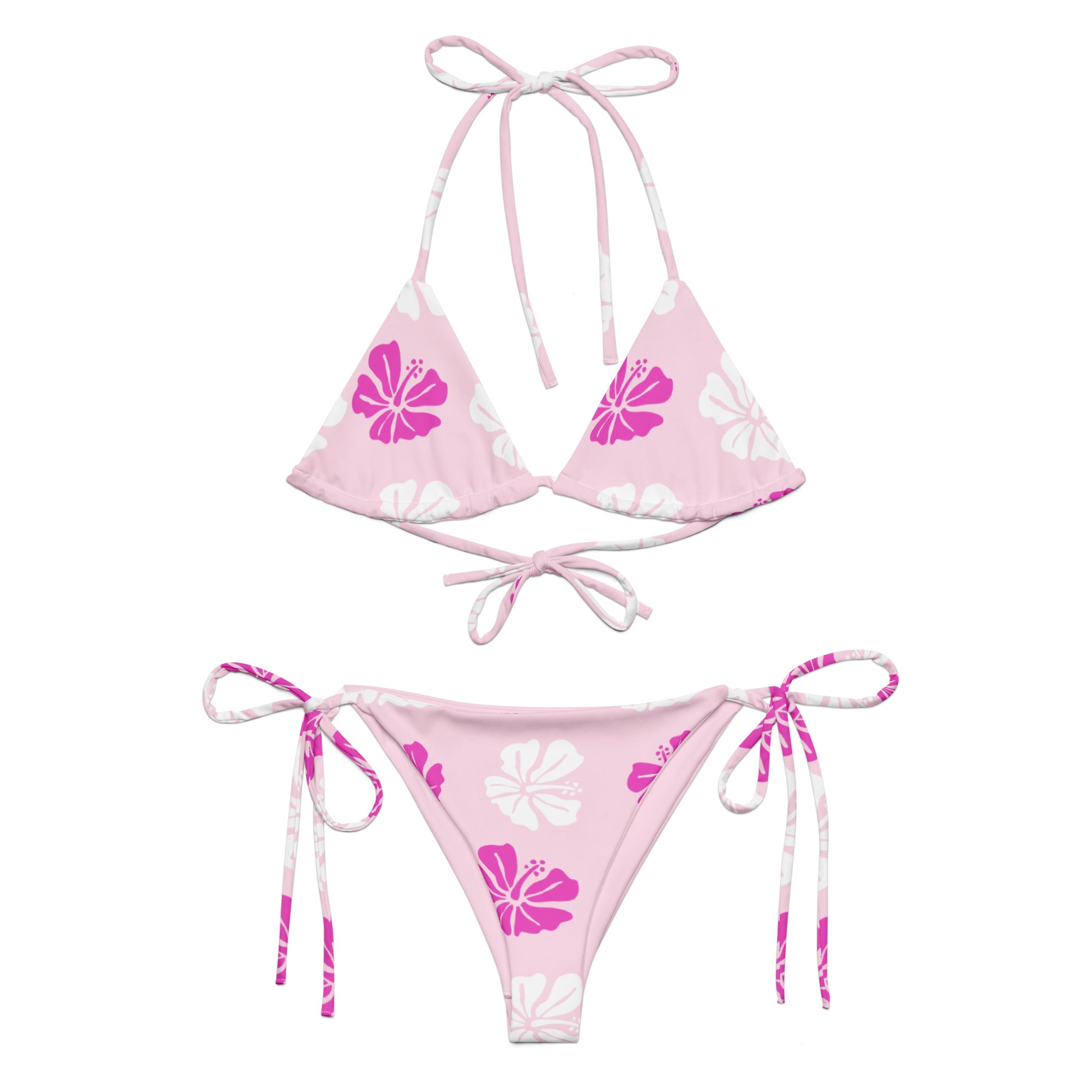 Hibiscus Womens String Bikini | Vibewear