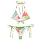 Tropical Whisper String Bikini Set | VibeWear