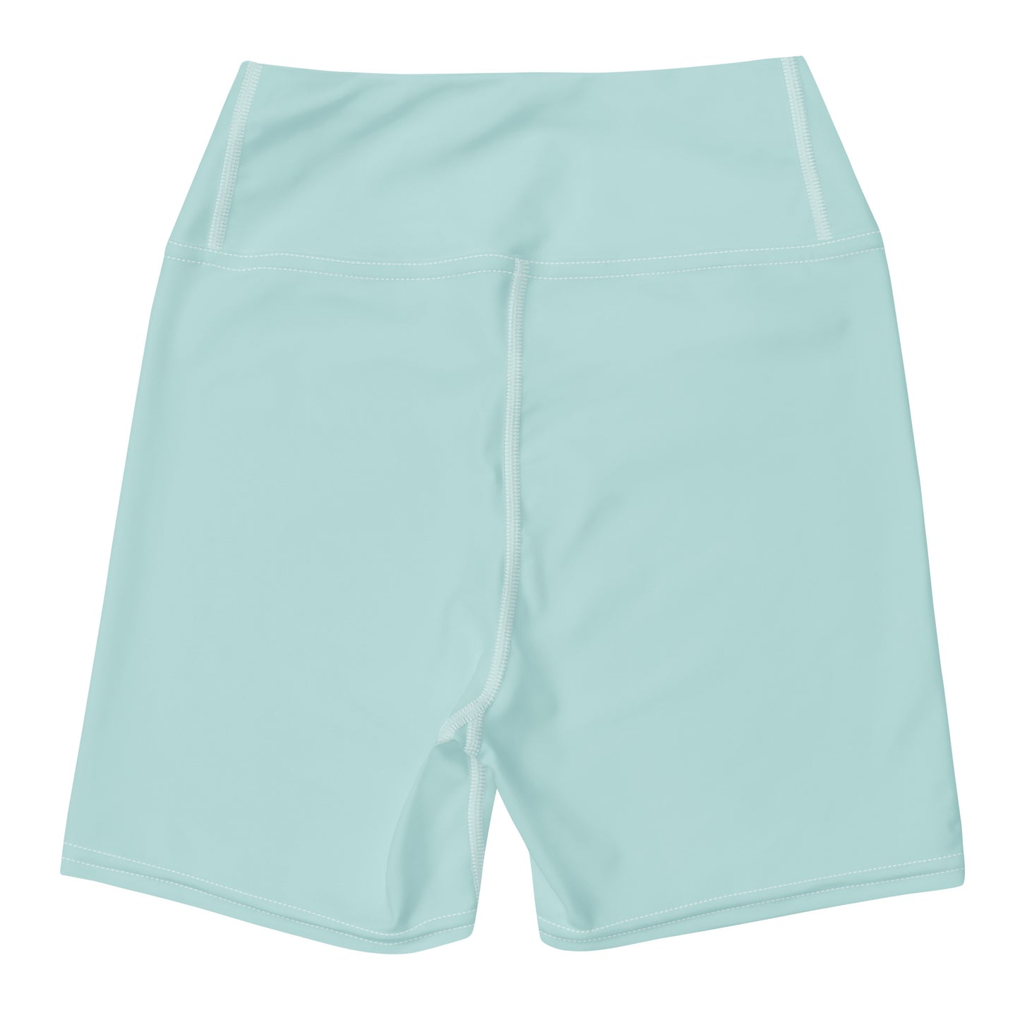 Pastel Aqua Yoga Shorts Australia