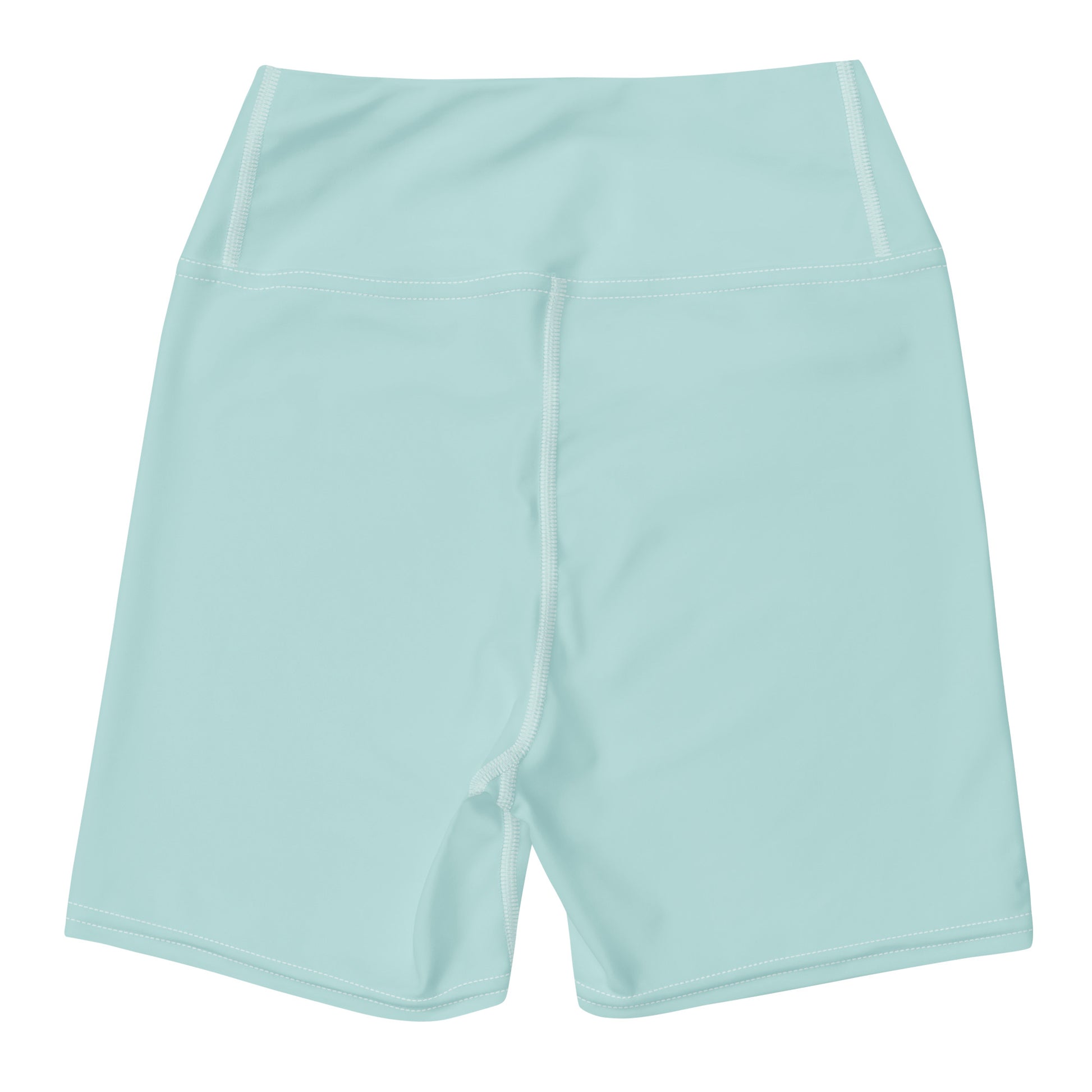 Pastel Aqua Yoga Shorts Australia