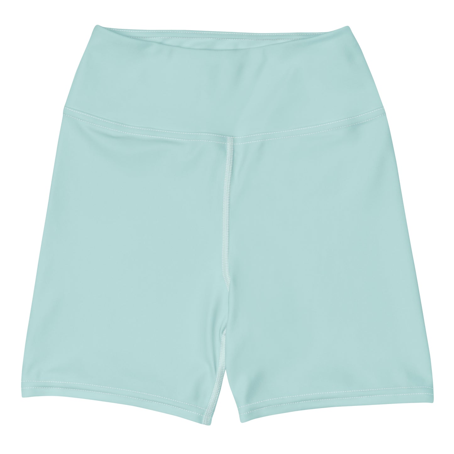 Pastel Aqua Yoga Shorts Australia
