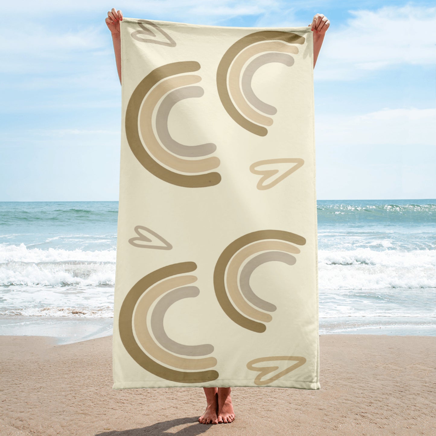 Calm Rainbows Towel | VibeWear