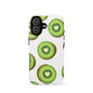 Kiwi Love MagSafe tough case for iPhone with kiwi slice heart print