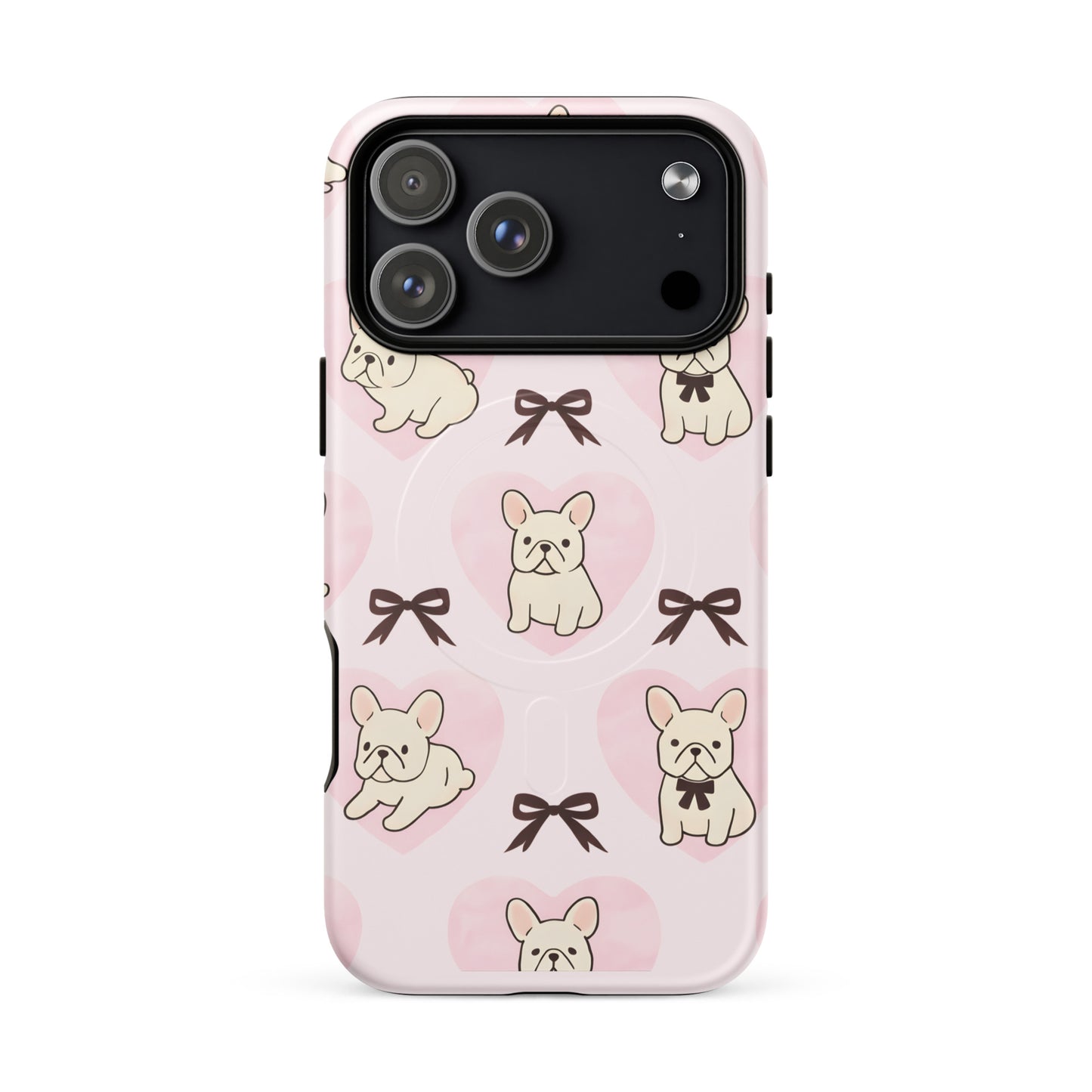 Frenchie Love MagSafe tough case for iPhone