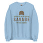 Women’s cosy sweatshirt with Savage in the Stands text