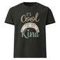It’s Cool To Be Kind oversized cotton T shirt in washed black with kindness message
