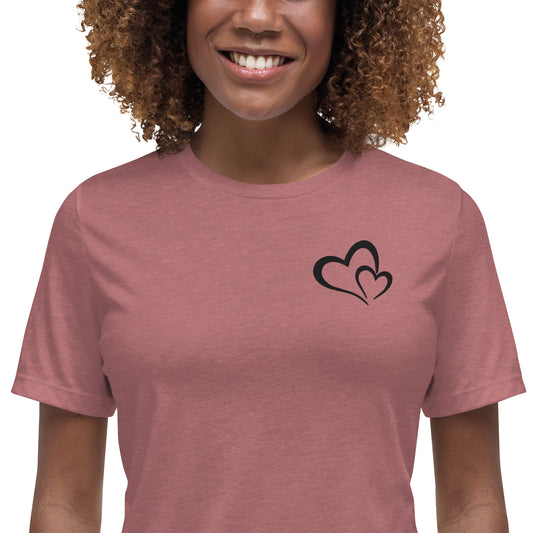 Heart And Soul Womens Relaxed Cotton T Shirt Australia